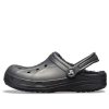Crocs Classic Clog Crocs Sıcak Kal, Aşınmaya Dayanıklı Spor Unisex Siyah Sandalet 16244-060