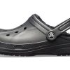 Crocs Classic Clog Crocs Sıcak Kal, Aşınmaya Dayanıklı Spor Unisex Siyah Sandalet 16244-060