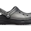 Crocs Classic Clog Crocs Sıcak Kal, Aşınmaya Dayanıklı Spor Unisex Siyah Sandalet 16244-060