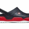 Crocs Classic Clog Crocs Siyah Kırmızı Sandaletler “Siyah Kırmızı” 14300-063