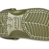 Crocs Classic Clog Kamuflaj Baskılı Plaj Yeşili Sandaletler 206454-309