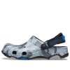 Crocs Classic Clog Çöl Kamuflajı Açık Hava Plaj Unisex Siyah Gri Sandalet 207305-097