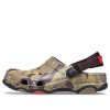 Crocs Classic Clog Çöl Kamuflaj Plaj Unisex Siyah Kahverengi Sandalet 207305-088