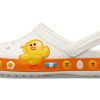 Crocs Classic Clog Line Friends Beach Beyaz Sarı Unisex Sandalet “Beyaz Sarı” 205791-100