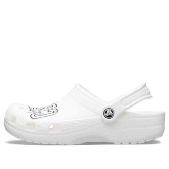 Crocs Classic Clog Logo “Beyaz” 206450-103