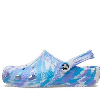 Crocs Classic Clog Marble Beach Sports Unisex Beyaz Mavi Sandalet “Beyaz Mavi” 206867-1FK