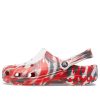 Crocs Classic Clog Marble Beach Sports Unisex Kırmızı Beyaz Sandalet “Kırmızı Beyaz” 206867-884