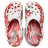 Crocs Classic Clog Marble Beach Sports Unisex Kırmızı Beyaz Sandalet “Kırmızı Beyaz” 206867-884