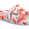 Crocs Classic Clog Marble Beach Unisex Kırmızı Beyaz Terlik “Kırmızı Beyaz” 206879-884