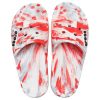 Crocs Classic Clog Marble Beach Unisex Kırmızı Beyaz Terlik “Kırmızı Beyaz” 206879-884