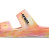 Crocs Classic Clog Marble Beach Unisex Kırmızı Çok Renkli Terlik “Kırmızı” 207701-83F