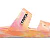 Crocs Classic Clog Marble Beach Unisex Kırmızı Çok Renkli Terlik “Kırmızı” 207701-83F