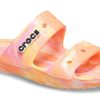 Crocs Classic Clog Marble Beach Unisex Kırmızı Çok Renkli Terlik “Kırmızı” 207701-83F