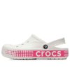 Crocs Classic Clog Nefes Alabilen Kaymaz Ayakkabı Pembe Beyaz 206852-100