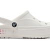 Crocs Classic Clog Nefes Alabilen Kaymaz Ayakkabı Pembe Beyaz 206852-100