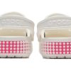 Crocs Classic Clog Nefes Alabilen Kaymaz Ayakkabı Pembe Beyaz 206852-100