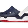 Crocs Classic Clog Plaj Ayakkabısı Mavi Beyaz 14300-462