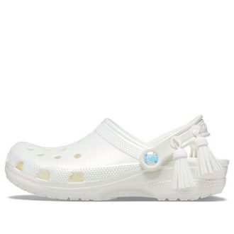 Crocs Classic Clog Plaj Beyaz Sandalet 206614-100