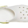 Crocs Classic Clog Plaj Sandaleti Beyaz Degrade Yeşil 206638-1DC