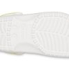 Crocs Classic Clog Plaj Sandaleti Beyaz Degrade Yeşil 206638-1DC