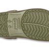 Crocs Classic Clog Plaj Sandaleti Yeşil Pembe 205579-3S9
