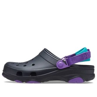 Crocs Classic Clog Siyah Mor Sandalet “Siyah Mor” 206340-09V