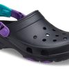 Crocs Classic Clog Siyah Mor Sandalet “Siyah Mor” 206340-09V