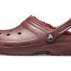 Crocs Classic Clog Spor Unisex Şarap Kırmızısı Sandaletler 203591-60U