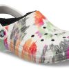 Crocs Classic Clog Tie Dye Ayakkabı Çok Renkli Siyah 206341-0C4