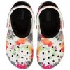 Crocs Classic Clog Tie Dye Ayakkabı Çok Renkli Siyah 206341-0C4