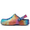 Crocs Classic Clog Tie Dye Baskılı Ayakkabı Koyu Mavi Unisex 207329-95T