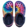 Crocs Classic Clog Tie Dye Baskılı Ayakkabı Koyu Mavi Unisex 207329-95T