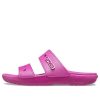 Crocs Classic Cozy Unisex Mor Kırmızı Sandalet 206761-6SV