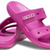 Crocs Classic Cozy Unisex Mor Kırmızı Sandalet 206761-6SV