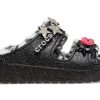 Crocs Classic Cozzzy Disco Simli Sandaletler “Siyah” 208074-0C4