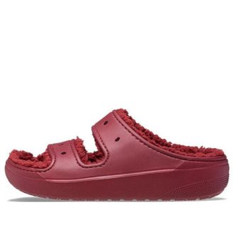 Crocs Classic Cozzzy Sandal “Kırmızı” 207446-612