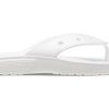 Crocs Classic Crocs Flip Casual Parmak Arası Terlik Unisex Beyaz 207713-100