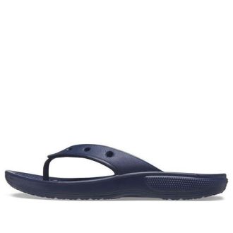 Crocs Classic Crocs Flip Casual Parmak Arası Terlik Unisex Lacivert 207713-410