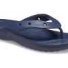 Crocs Classic Crocs Flip Casual Parmak Arası Terlik Unisex Lacivert 207713-410
