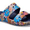 Crocs Classic Crocs Retro Çiçekli Sandaletler “Mavi Çok Renkli” 208975-4HQ