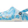 Crocs Classic Duke Baskılı Ayakkabı “Mavi Beyaz” 210003-4OX