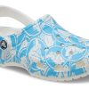 Crocs Classic Duke Baskılı Ayakkabı “Mavi Beyaz” 210003-4OX