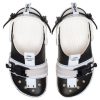 Crocs Classic Fermuarlı Tokalı Terlik “Siyah Beyaz” 208127-066
