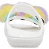Crocs Classic Fur Sure 2 bantlı sandalet “Beyaz” 207405-100