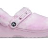 Crocs Classic Fur Sure Clogs Ballerina “Pembe Beyaz” 207303-6SU
