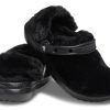 Crocs Classic Fur Sure Slip On Clogs “Siyah” 207303-001