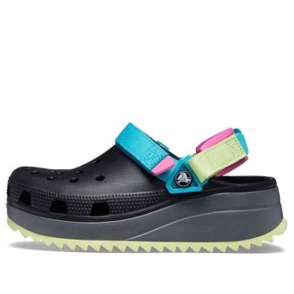 Crocs Classic Hiker Clog “Siyah Mavi Sarı” 206772-0C4