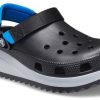 Crocs Classic Hiker Clog Spor Siyah Mavi Kırmızı Sandalet “Siyah Mavi Kırmızı” 206772-001