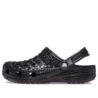 Crocs Classic Metalik Crocskin Ayakkabı “Siyah” 209093-040