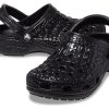 Crocs Classic Metalik Crocskin Ayakkabı “Siyah” 209093-040